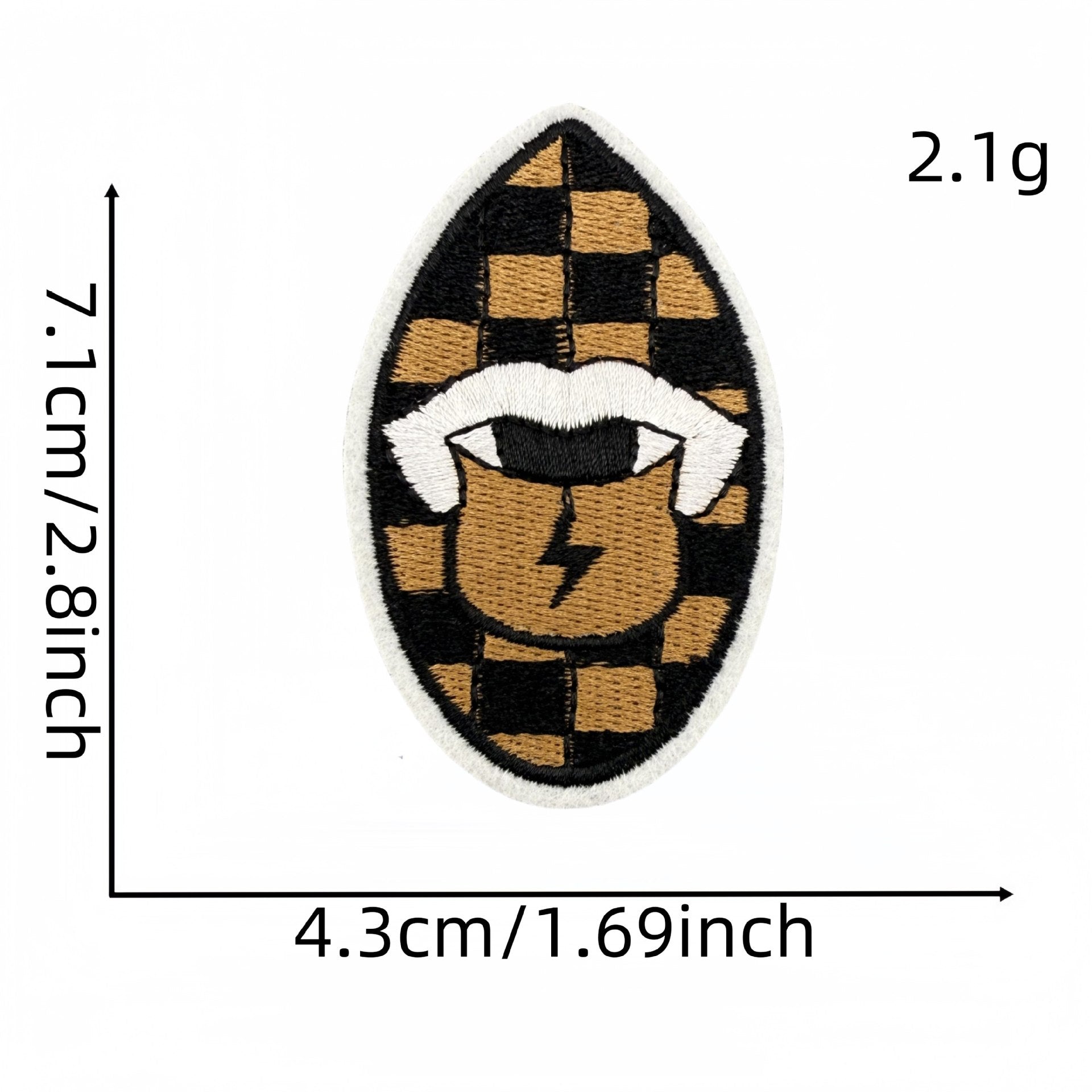 Wholesale Punk style badge brown series skull cartoon ghost
